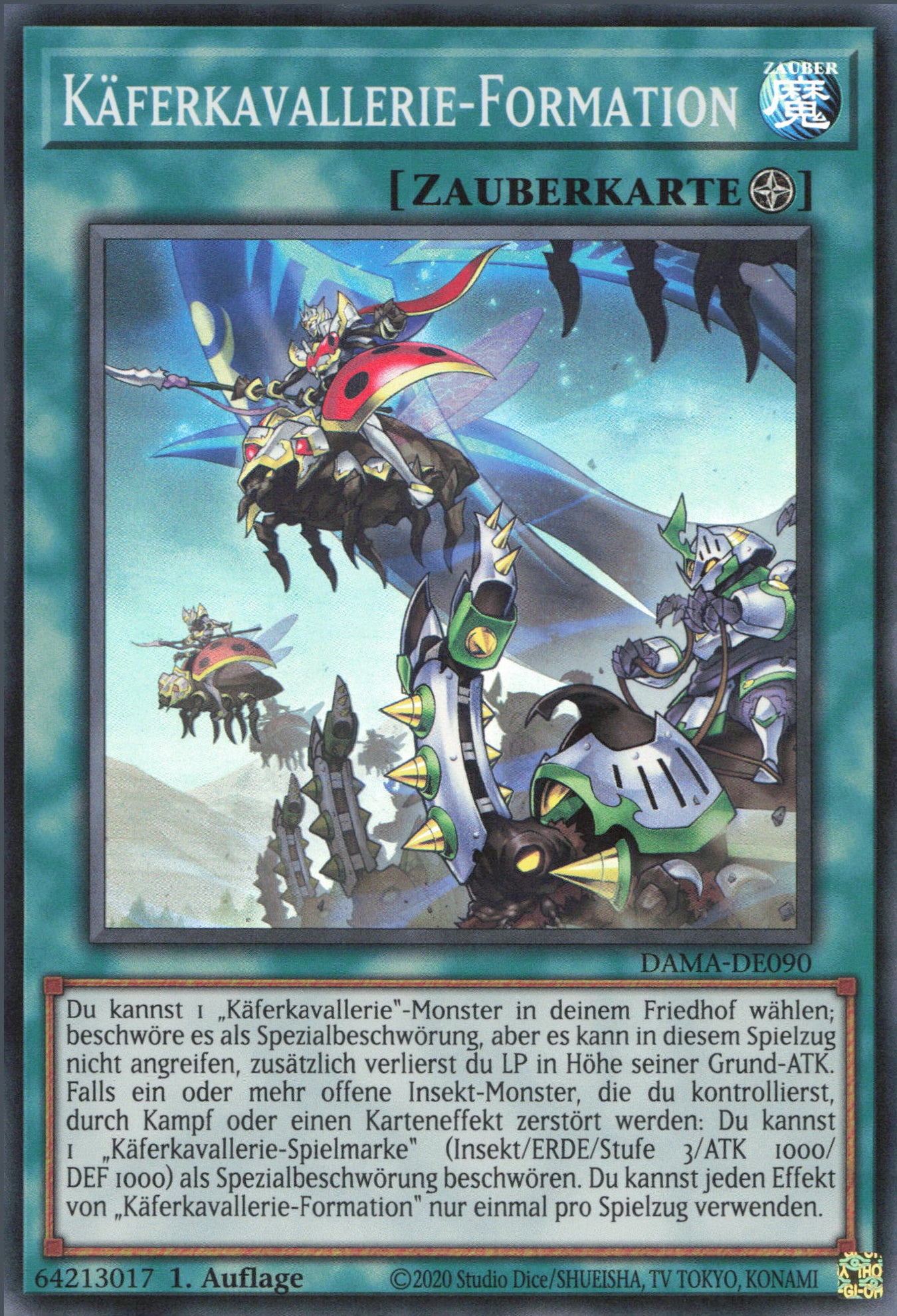 Yu-Gi-Oh! Käferkavallerie-Formation