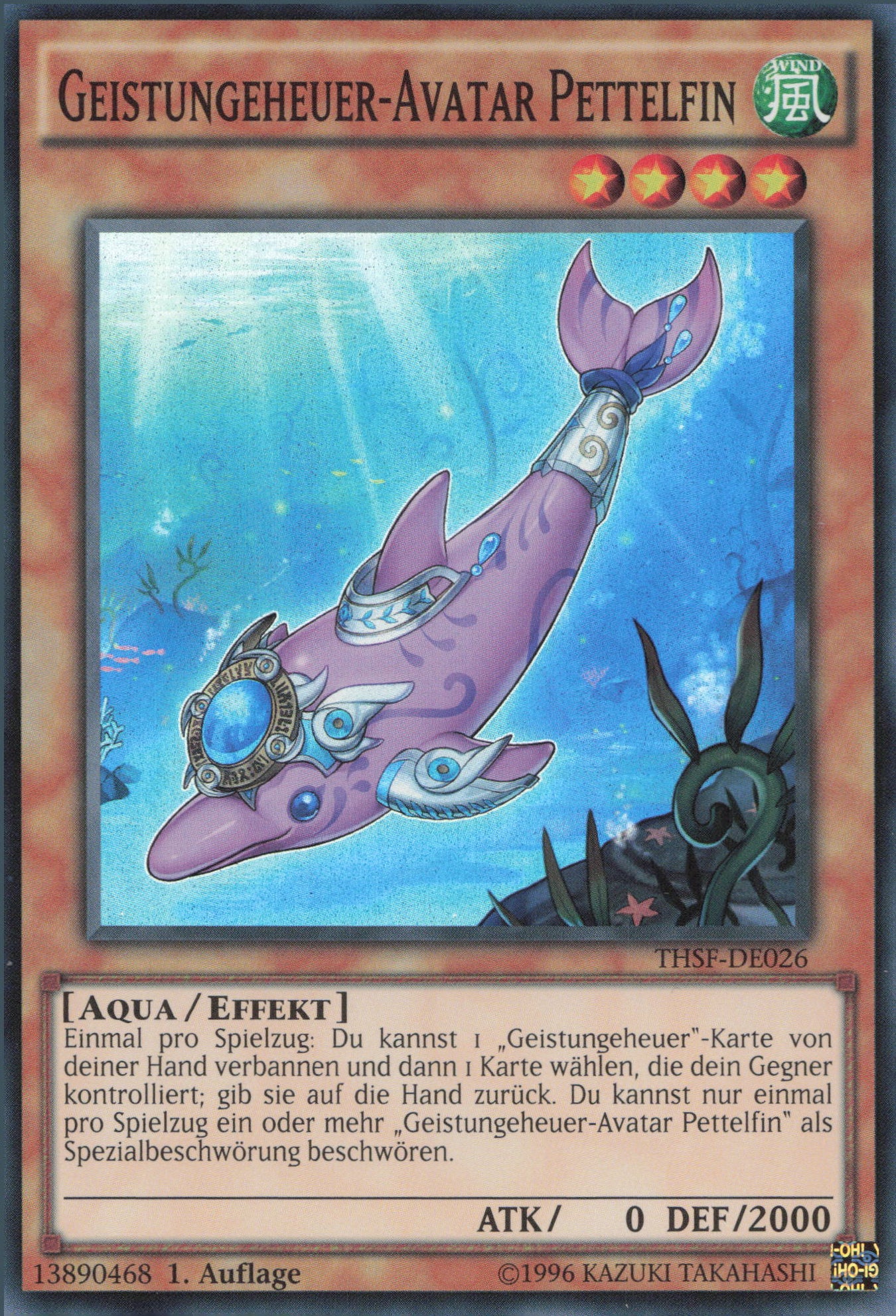 Yu-Gi-Oh! Geistungeheuer-Avatar Pettelfin