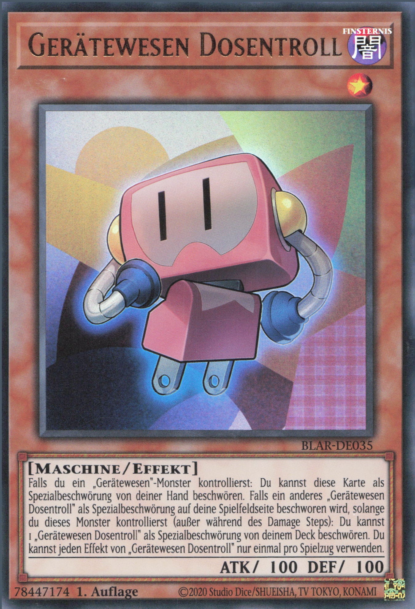 Yu-Gi-Oh! Gerätewesen Dosentroll