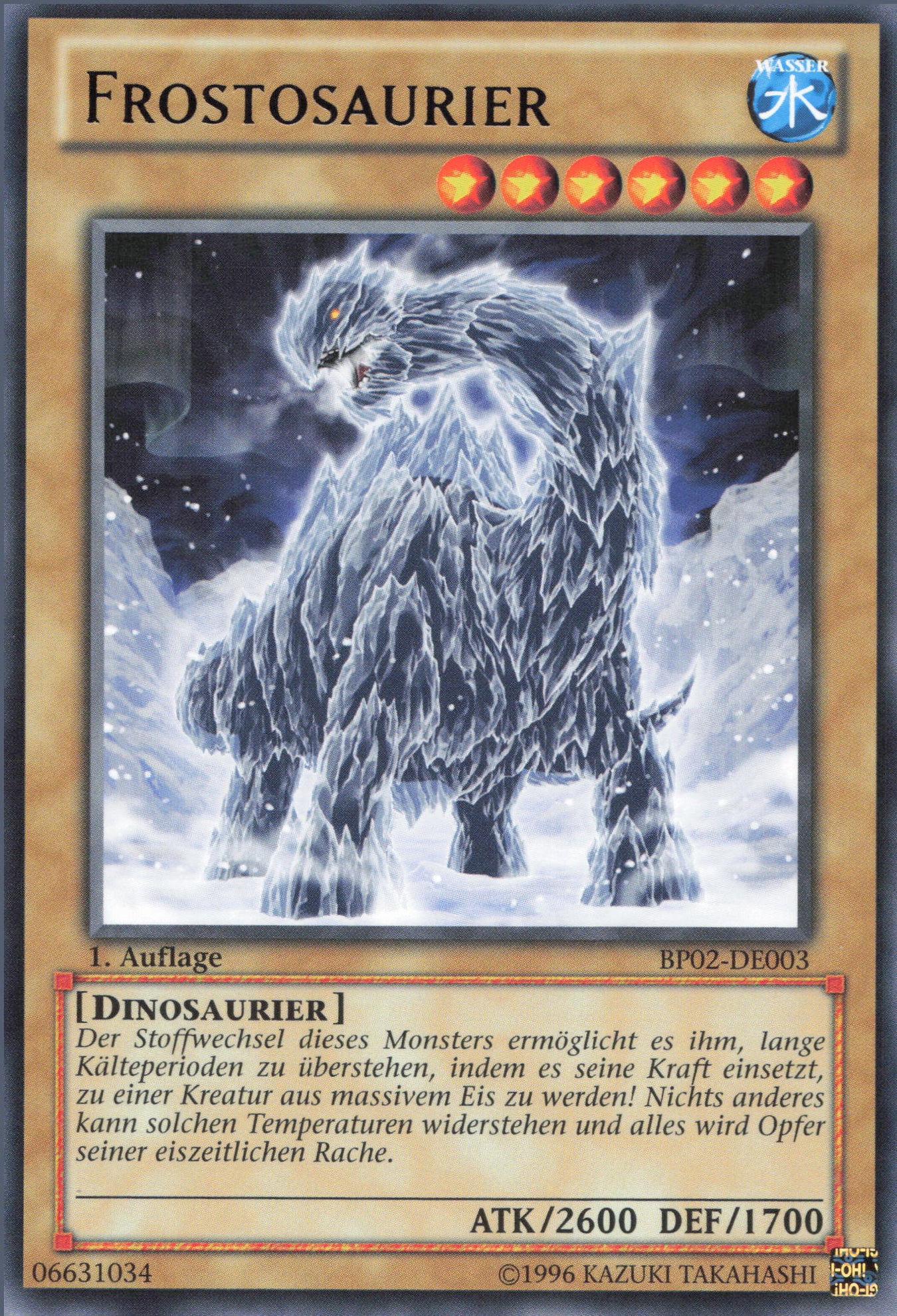 Yu-Gi-Oh! Frostosaurier (V.2)