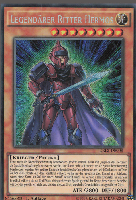 Legendärer Ritter Hermos DRL2-DE008 Secret Rare