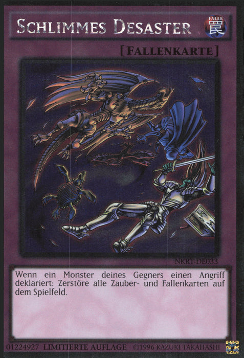 Schlimmes Desaster NKRT-DE033 Platinum Rare