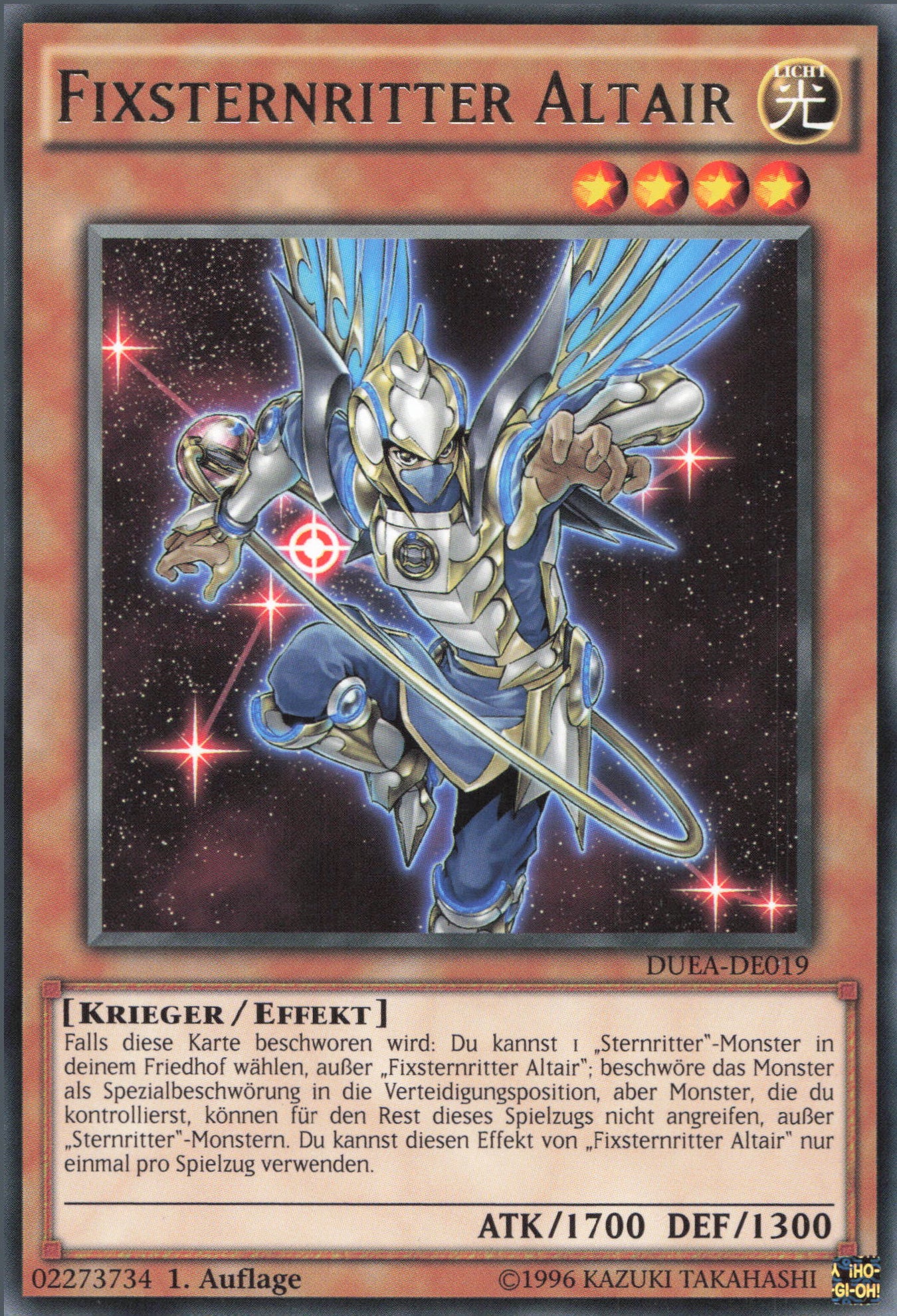 Yu-Gi-Oh! Fixsternritter Altair