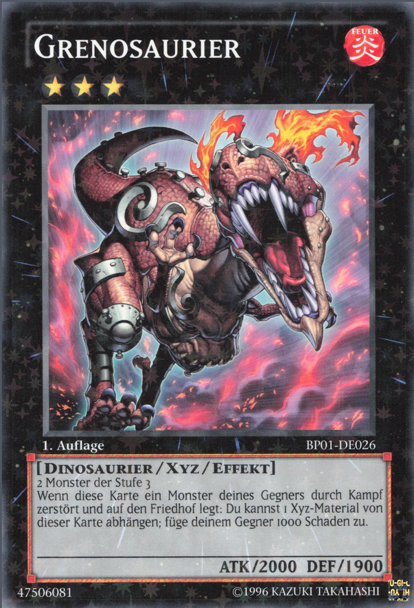 Yu-Gi-Oh! Grenosaurier (V.2)