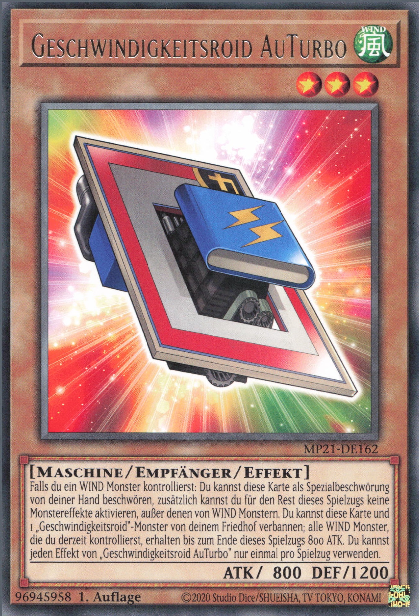 Yu-Gi-Oh! Geschwindigkeitsroid AuTurbo