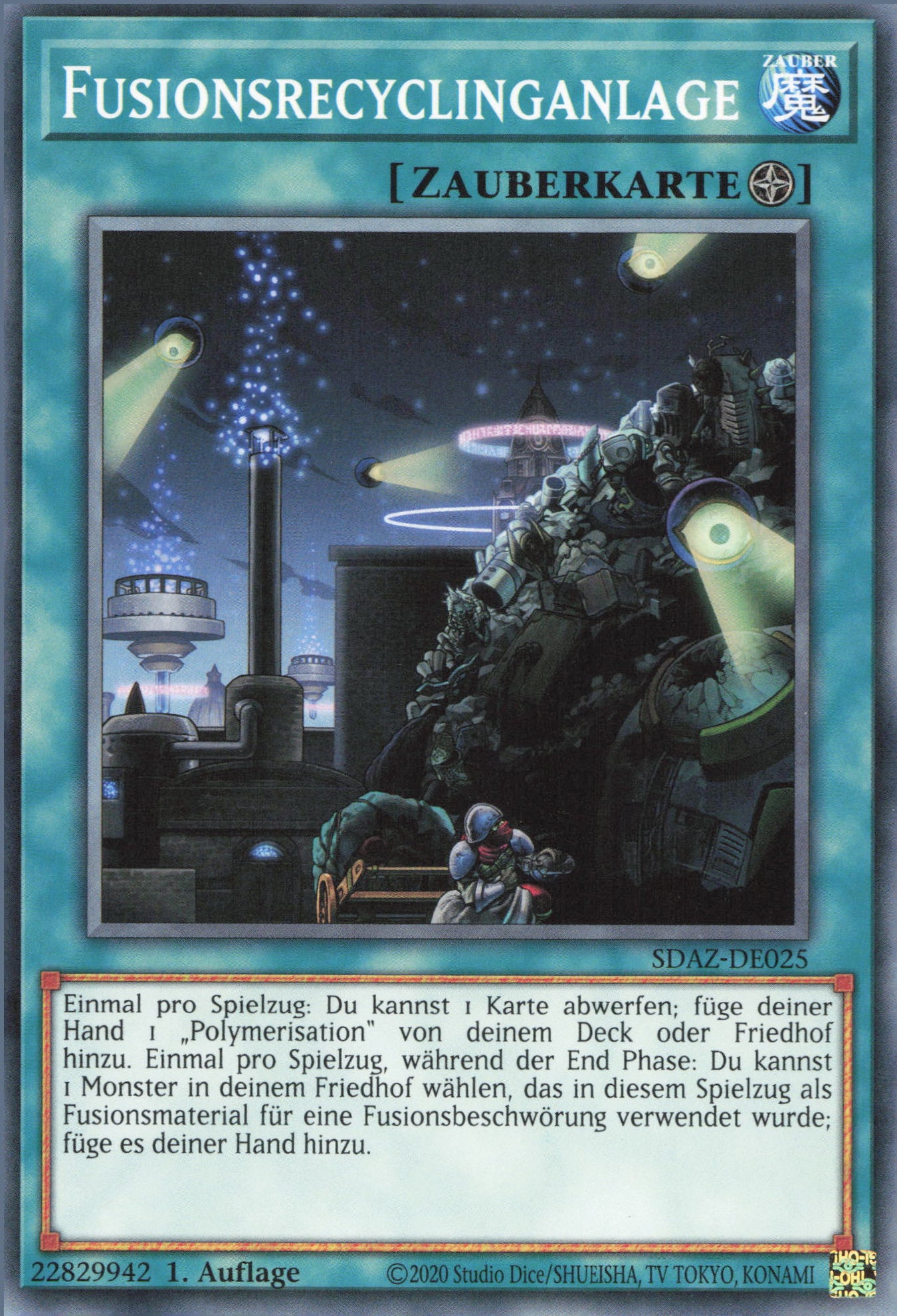 Yu-Gi-Oh! Fusionsrecyclinganlage