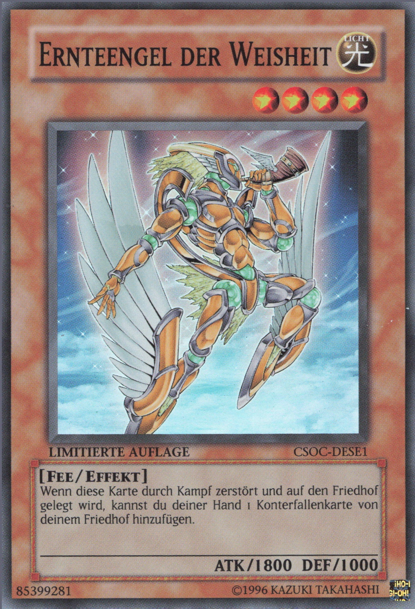 Yu-Gi-Oh! Ernteengel der Weisheit
