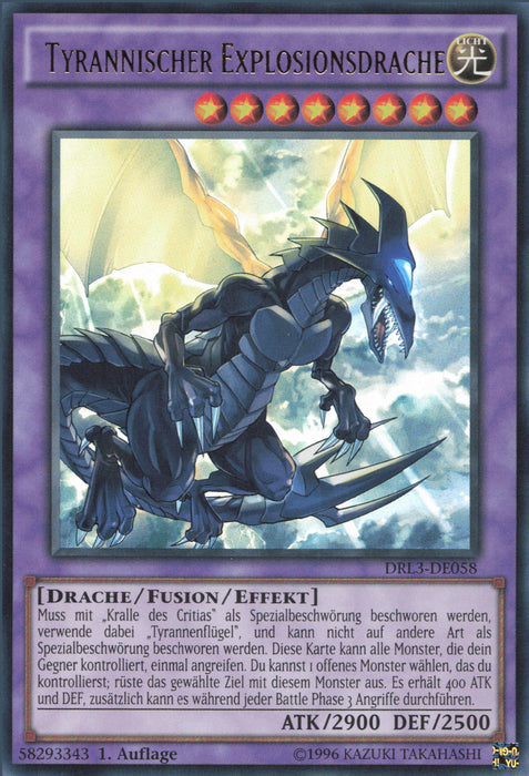 Tyrannischer Explosionsdrache DRL3-DE058 Ultra Rare