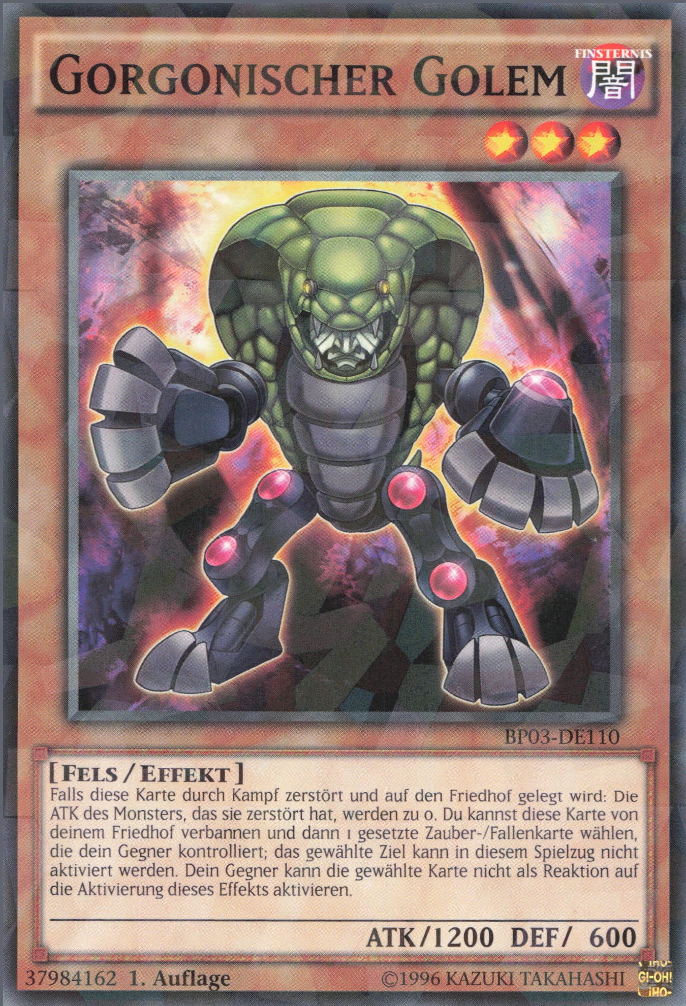 Yu-Gi-Oh! Gorgonischer Golem