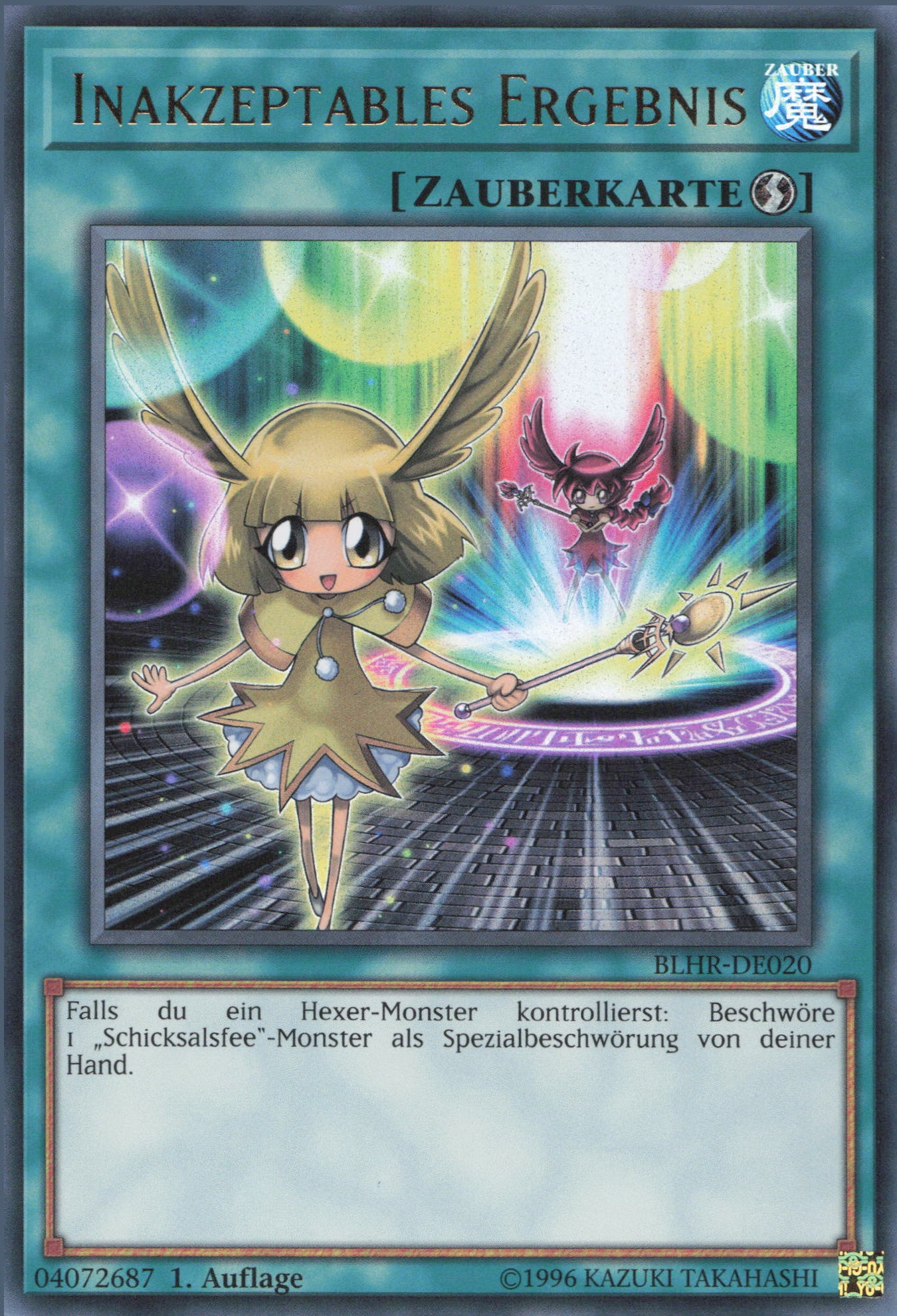 Yu-Gi-Oh! Inakzeptables Ergebnis