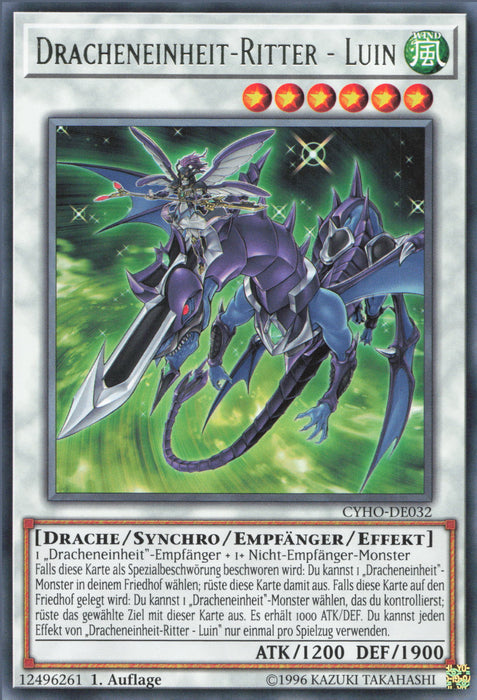 Dracheneinheit-Ritter - Luin CYHO-DE032 Rare