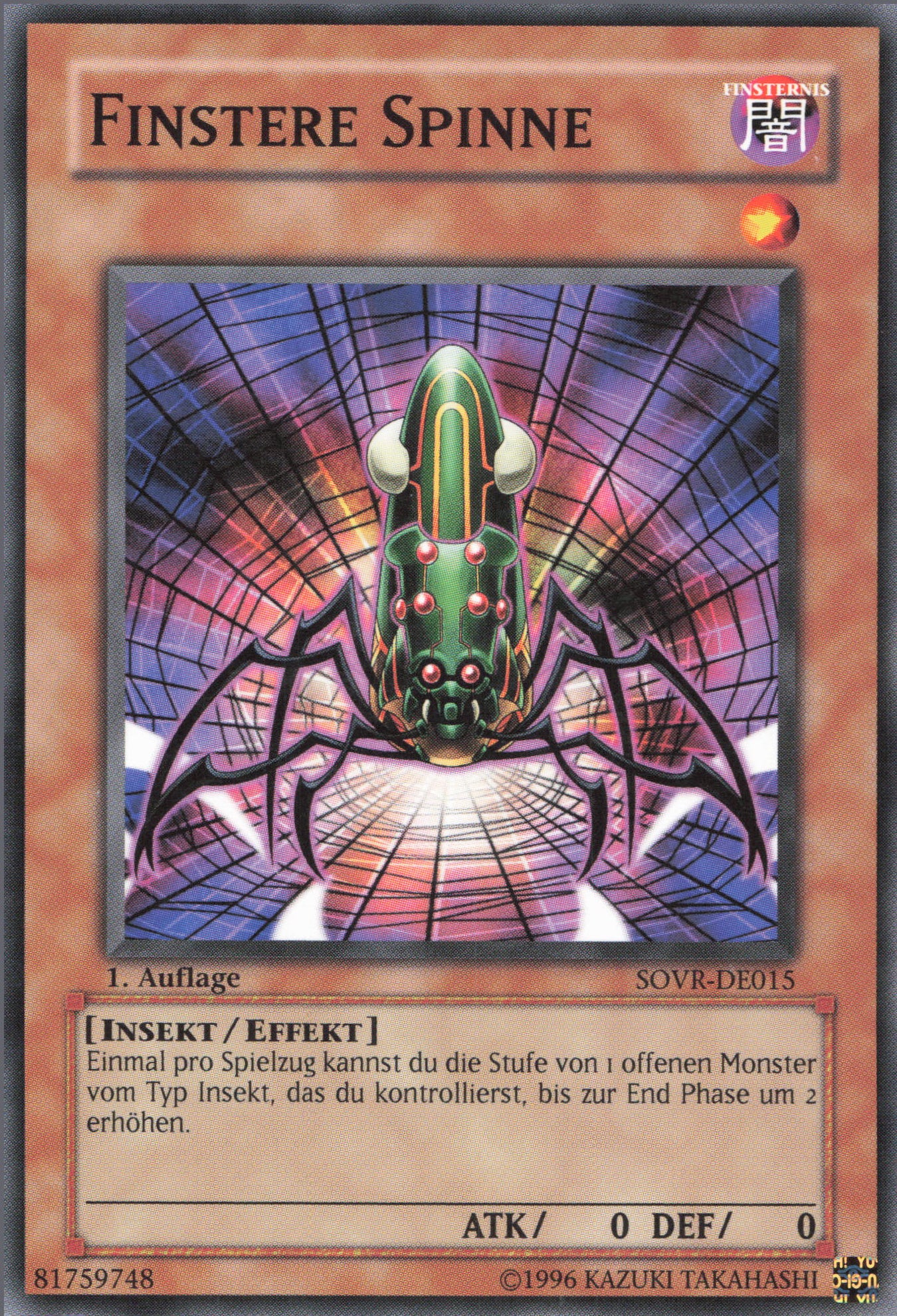 Yu-Gi-Oh! Finstere Spinne