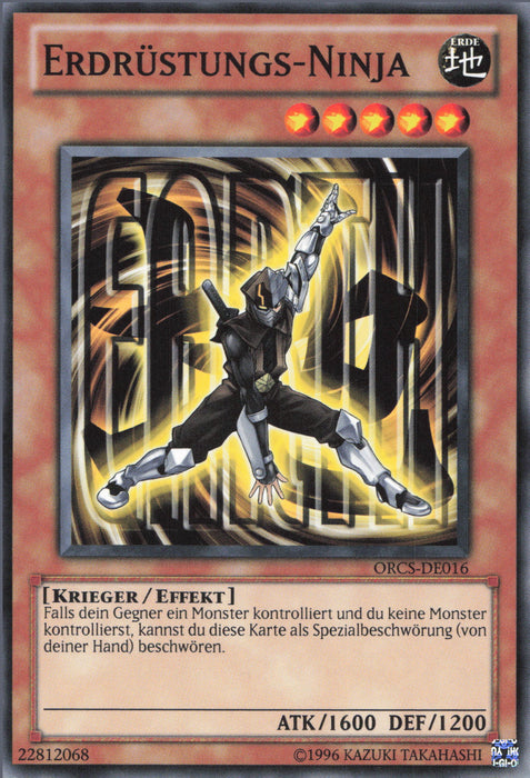 Erdrüstungs-Ninja ORCS-DE016 Common