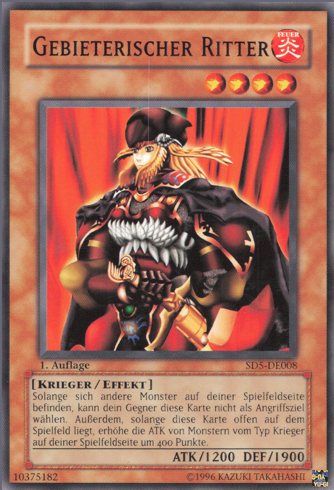 Yu-Gi-Oh! Gebieterischer Ritter