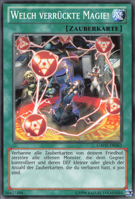 Welch verrückte Magie! GAOV-DE063 Common