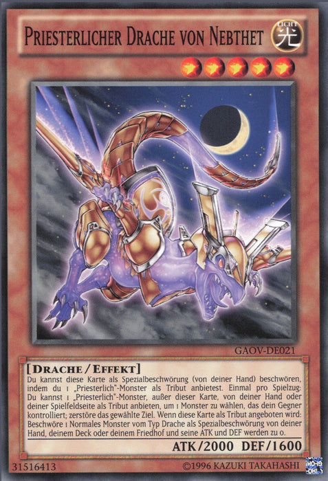 Priesterlicher Drache von Nebthet GAOV-DE021 Common
