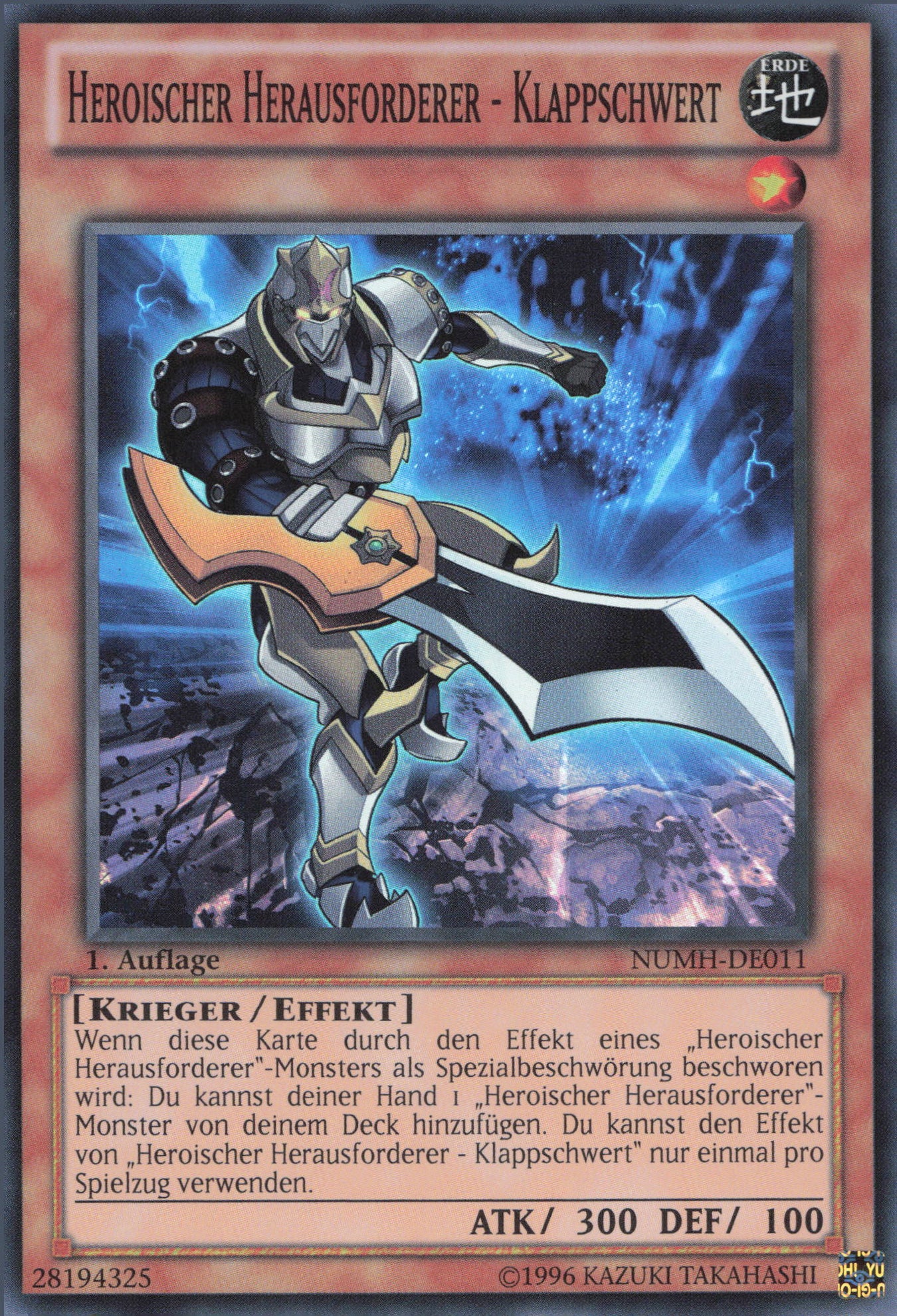 Yu-Gi-Oh! Heroischer Herausforderer - Klappschwert