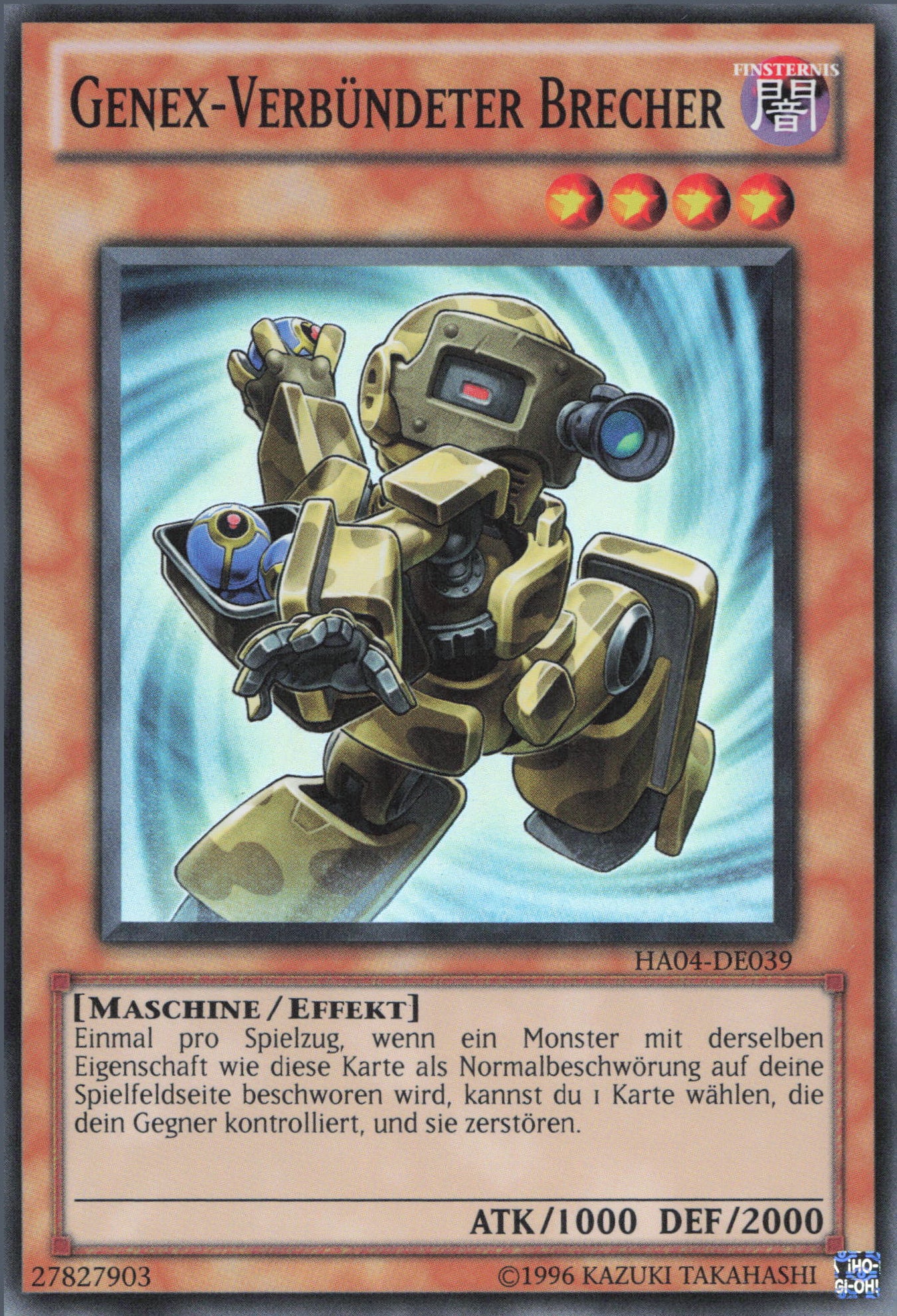 Yu-Gi-Oh! Genex-Verbündeter Brecher