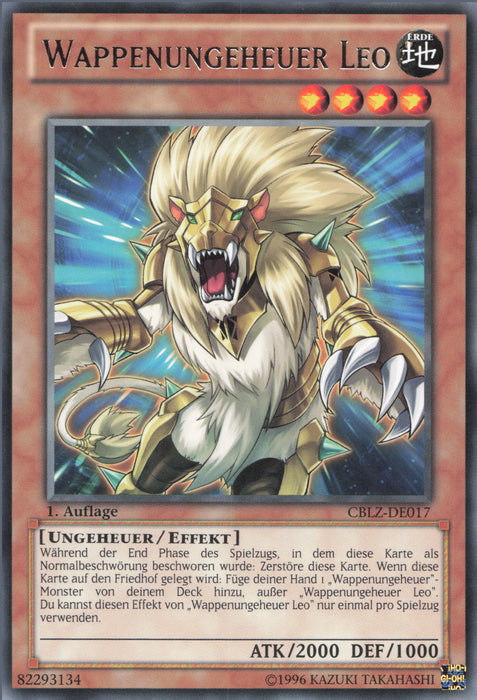 Wappenungeheuer Leo CBLZ-DE017 Rare
