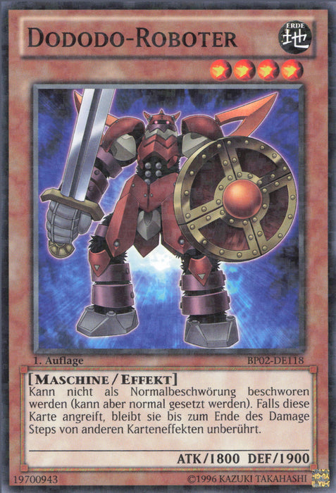 Dododo-Roboter (V.2) BP02-DE118 Mosaic Rare