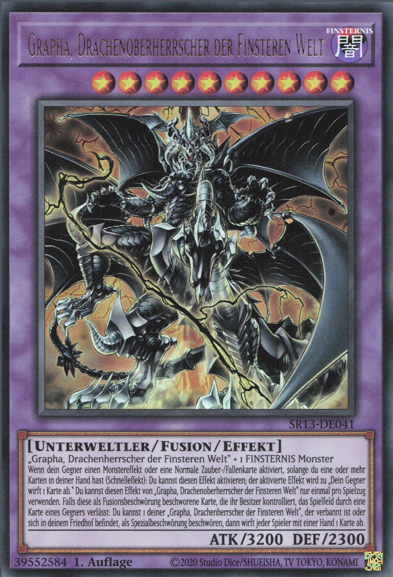 Yu-Gi-Oh! Grapha, Drachenoberherrscher der Finsteren Welt