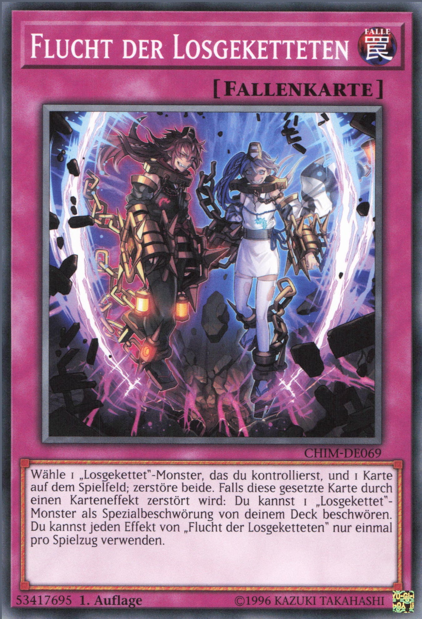Yu-Gi-Oh! Flucht der Losgeketteten