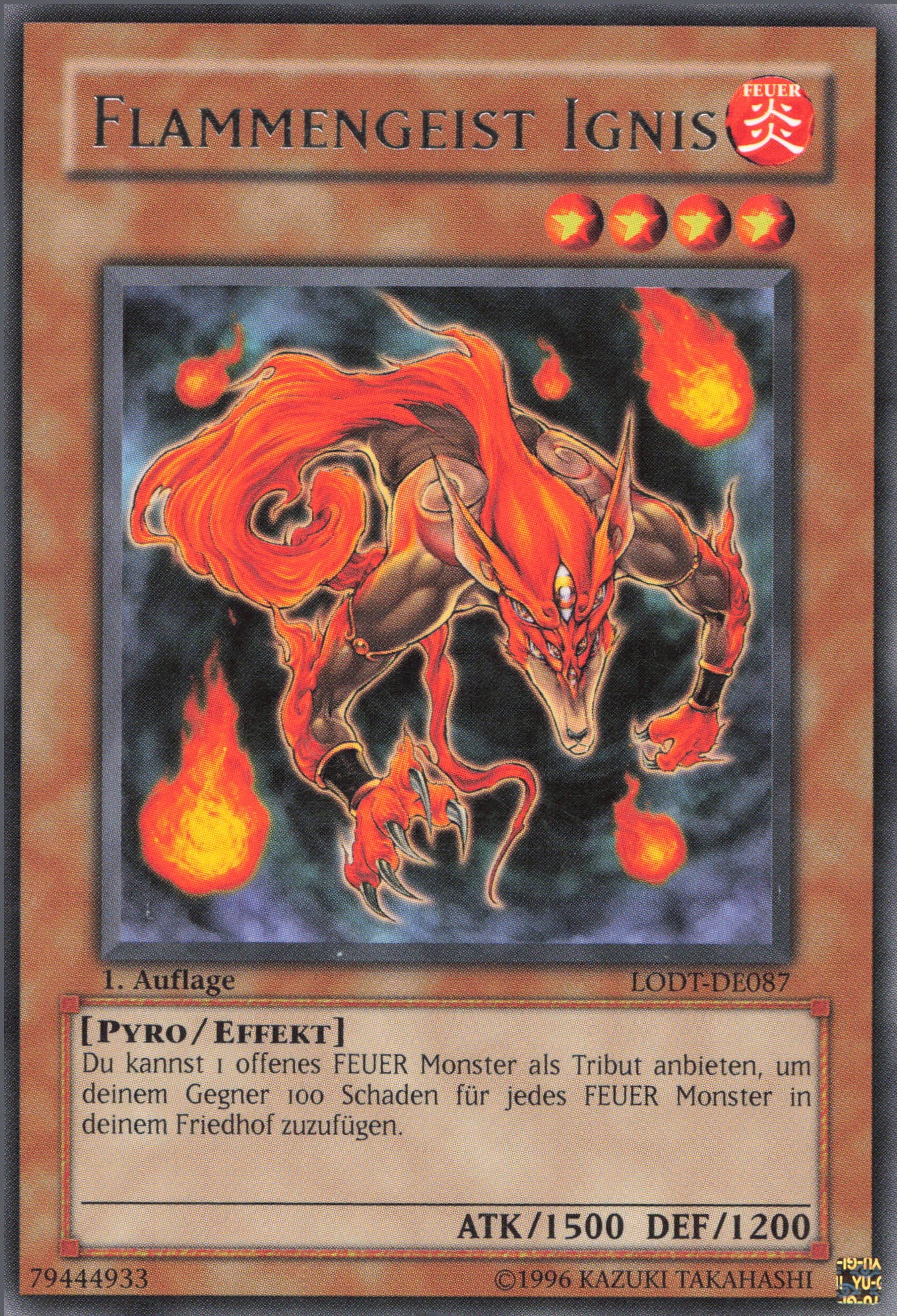 Yu-Gi-Oh! Flammengeist Ignis
