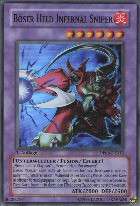 Böser HELD Infernal Sniper DP06-DE012 Super Rare