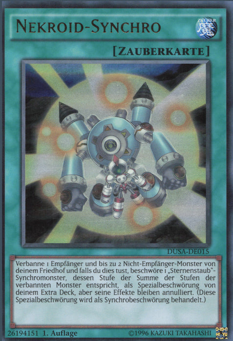 Nekroid-Synchro DUSA-DE015 Ultra Rare