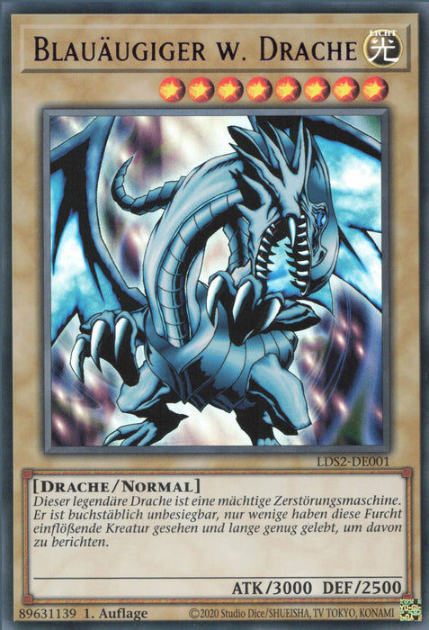 Blauäugiger w. Drache (V.4) LDS2-DE001 Ultra Rare