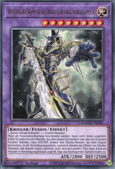 Buster-Klingenkämpfer, der Drachenzerstörer-Schwertkämpfer MAGO-DE101 Rare