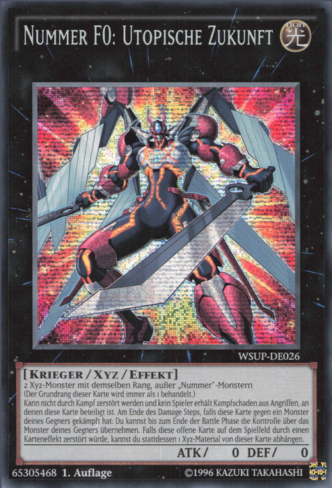 Nummer F0: Utopische Zukunft WSUP-DE026 Secret Rare