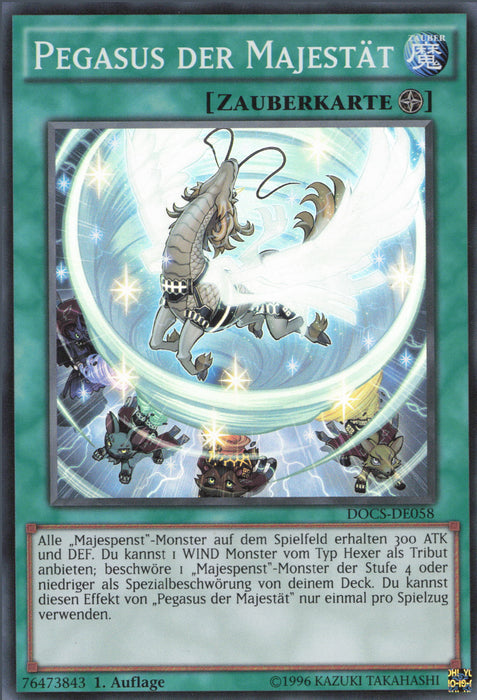 Pegasus der Majestät DOCS-DE058 Super Rare