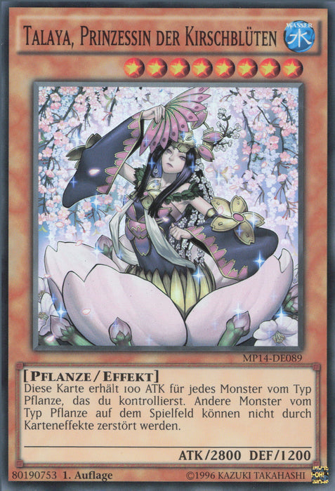 Talaya, Prinzessin der Kirschblüten MP14-DE089 Super Rare