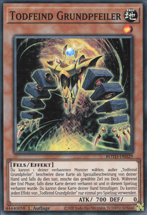 Todfeind Grundpfeiler ROTD-DE029 Super Rare