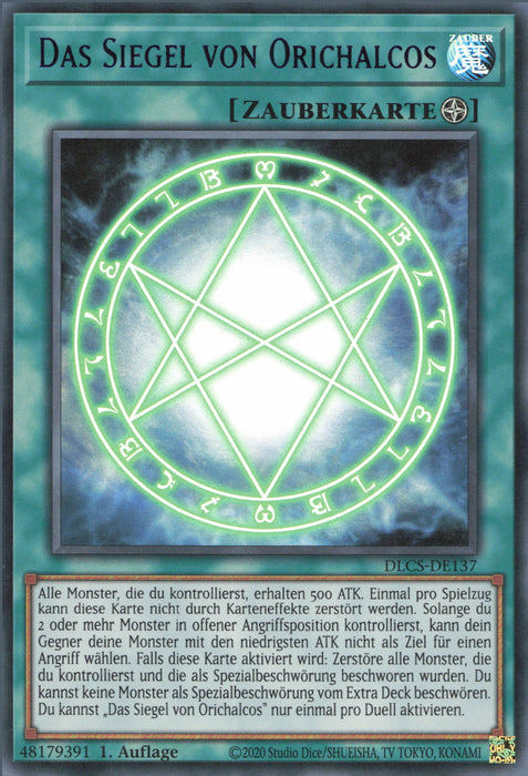 Das Siegel von Orichalcos (V.2) DLCS-DE137 Ultra Rare