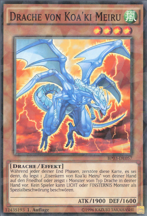 Drache von Koa'ki Meiru (V.2) BP03-DE057 Shatterfoil