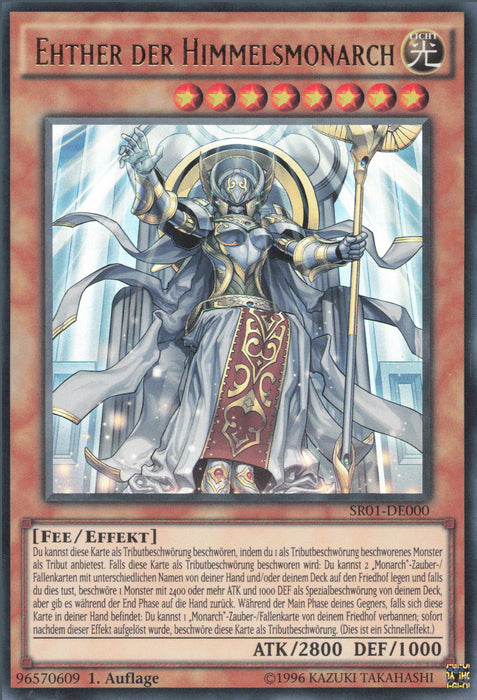 Ehther der Himmelsmonarch SR01-DE000 Ultra Rare