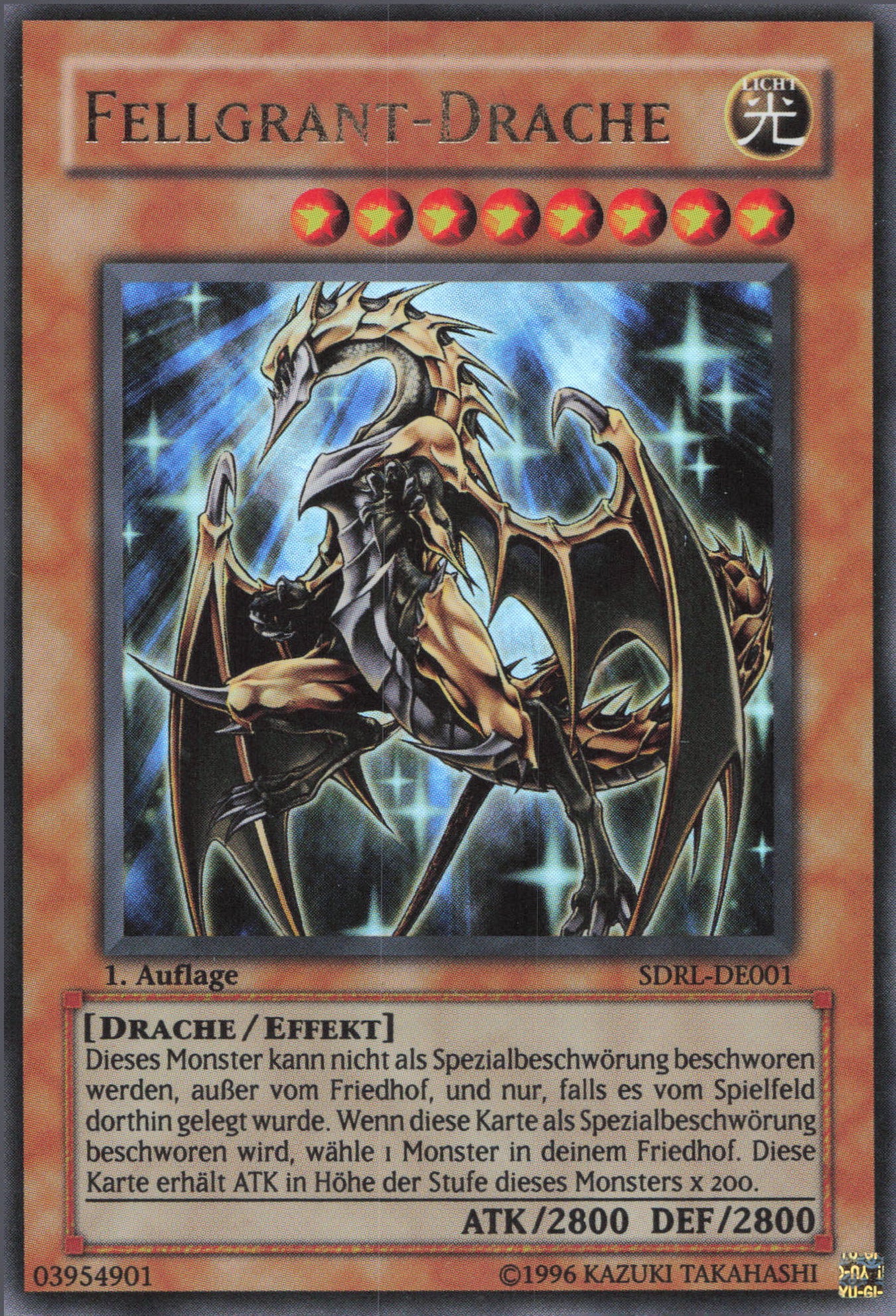 Yu-Gi-Oh! Fellgrant-Drache