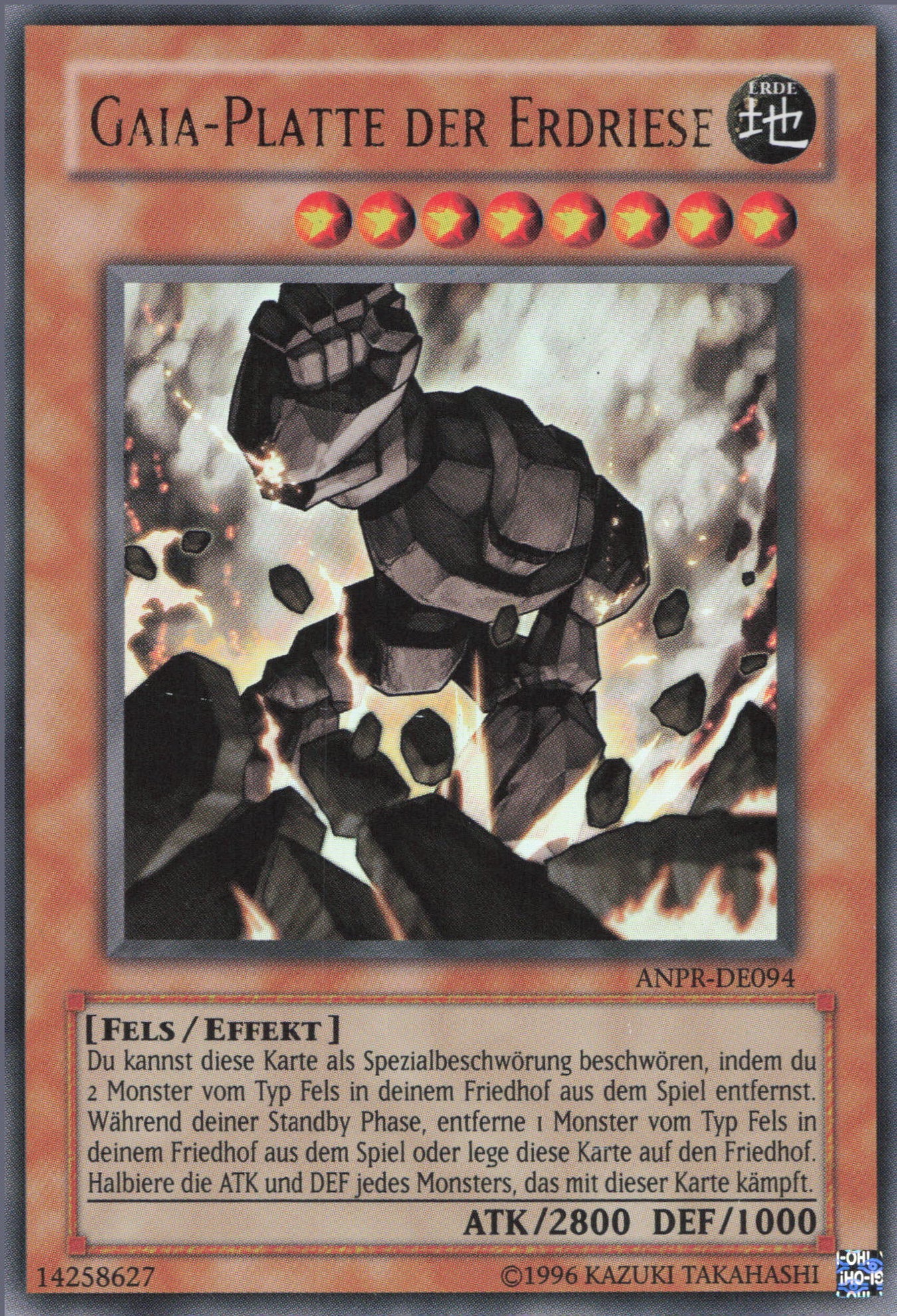Yu-Gi-Oh! Gaia-Platte der Erdriese