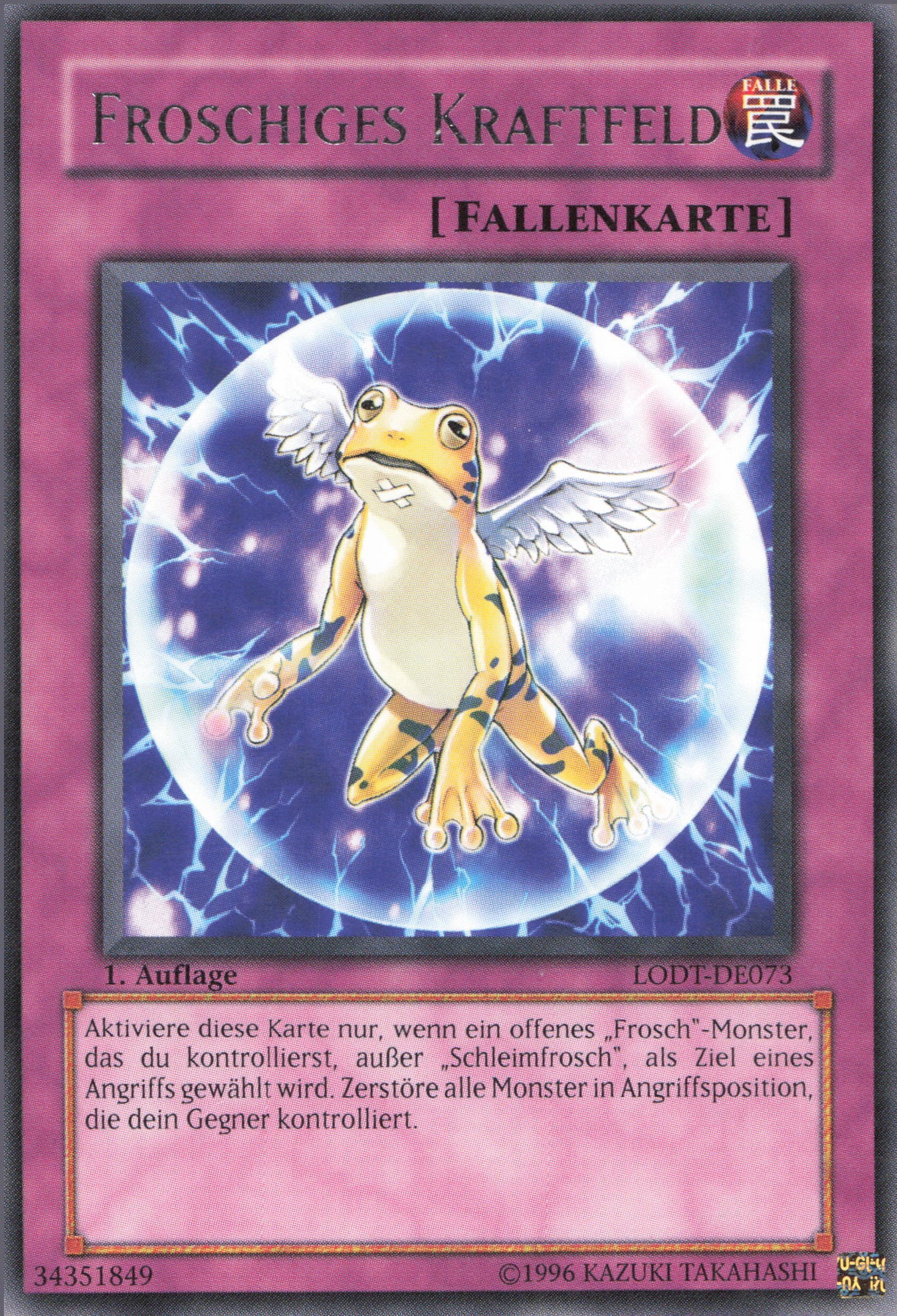 Yu-Gi-Oh! Froschiges Kraftfeld