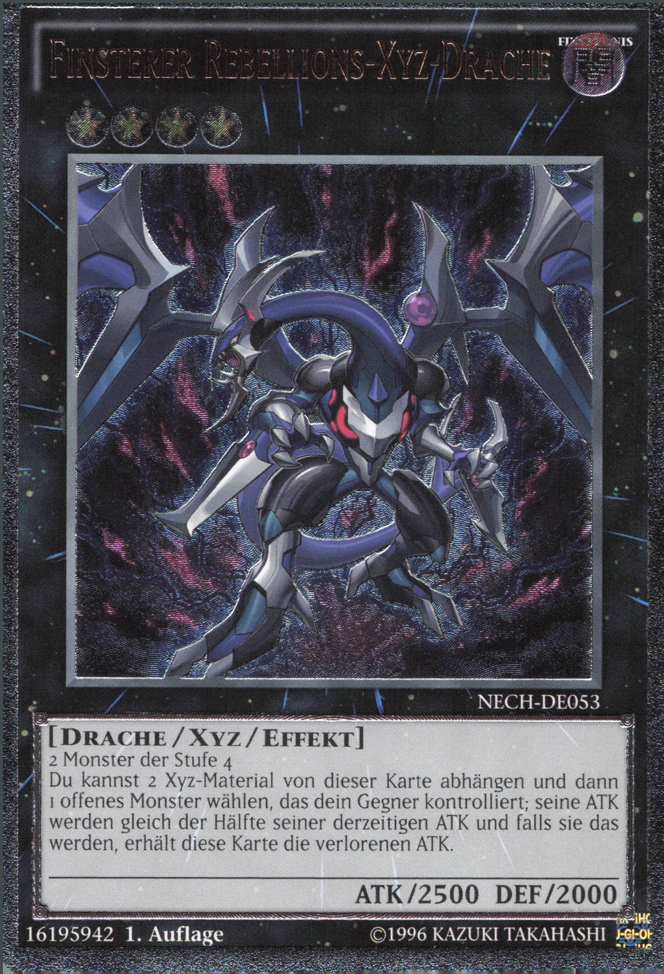 Yu-Gi-Oh! Finsterer Rebellions-Xyz-Drache (V.2)