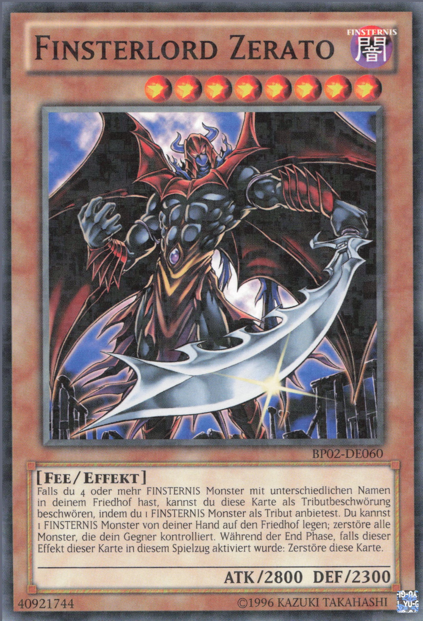 Yu-Gi-Oh! Finsterlord Zerato (V.1)