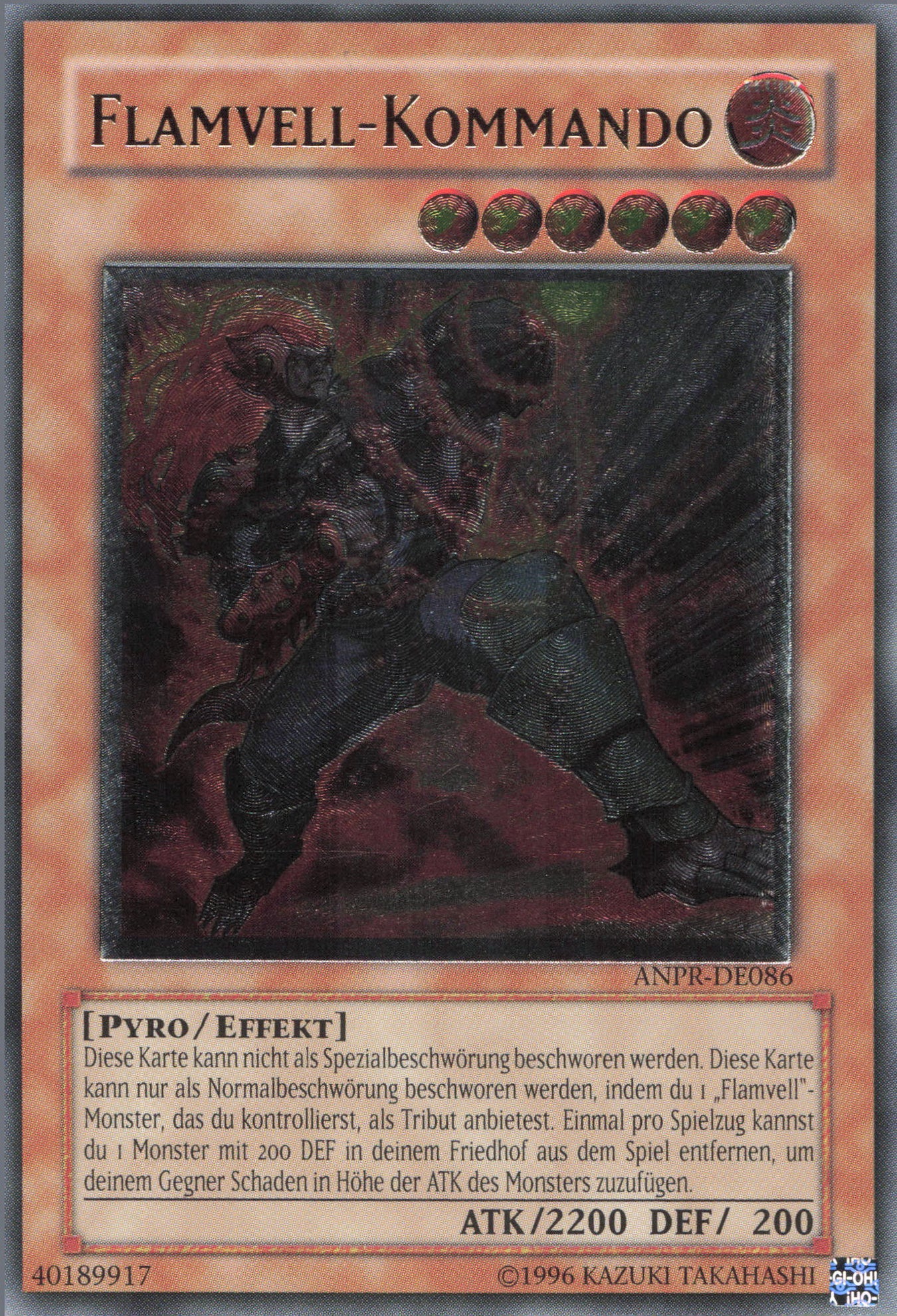 Yu-Gi-Oh! Flamvell-Kommando