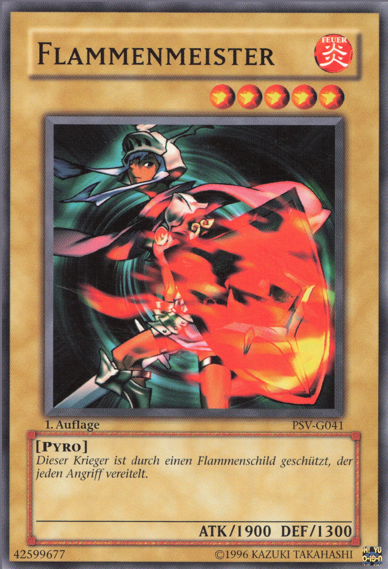 Yu-Gi-Oh! Flammenmeister (V.1)