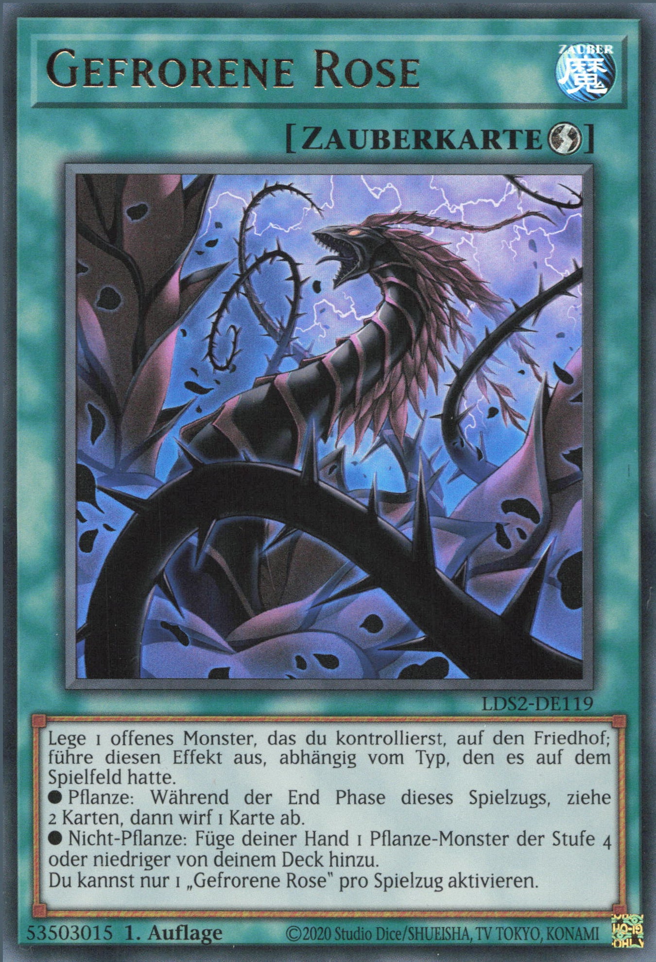 Yu-Gi-Oh! Gefrorene Rose (V.1)