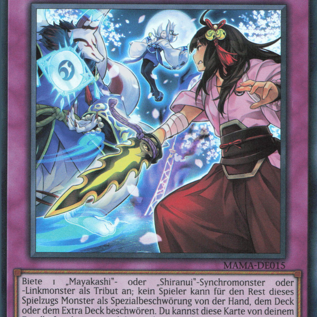 yugioh shiranui mayakashi deck Yugioh Geist trifft Mädchen