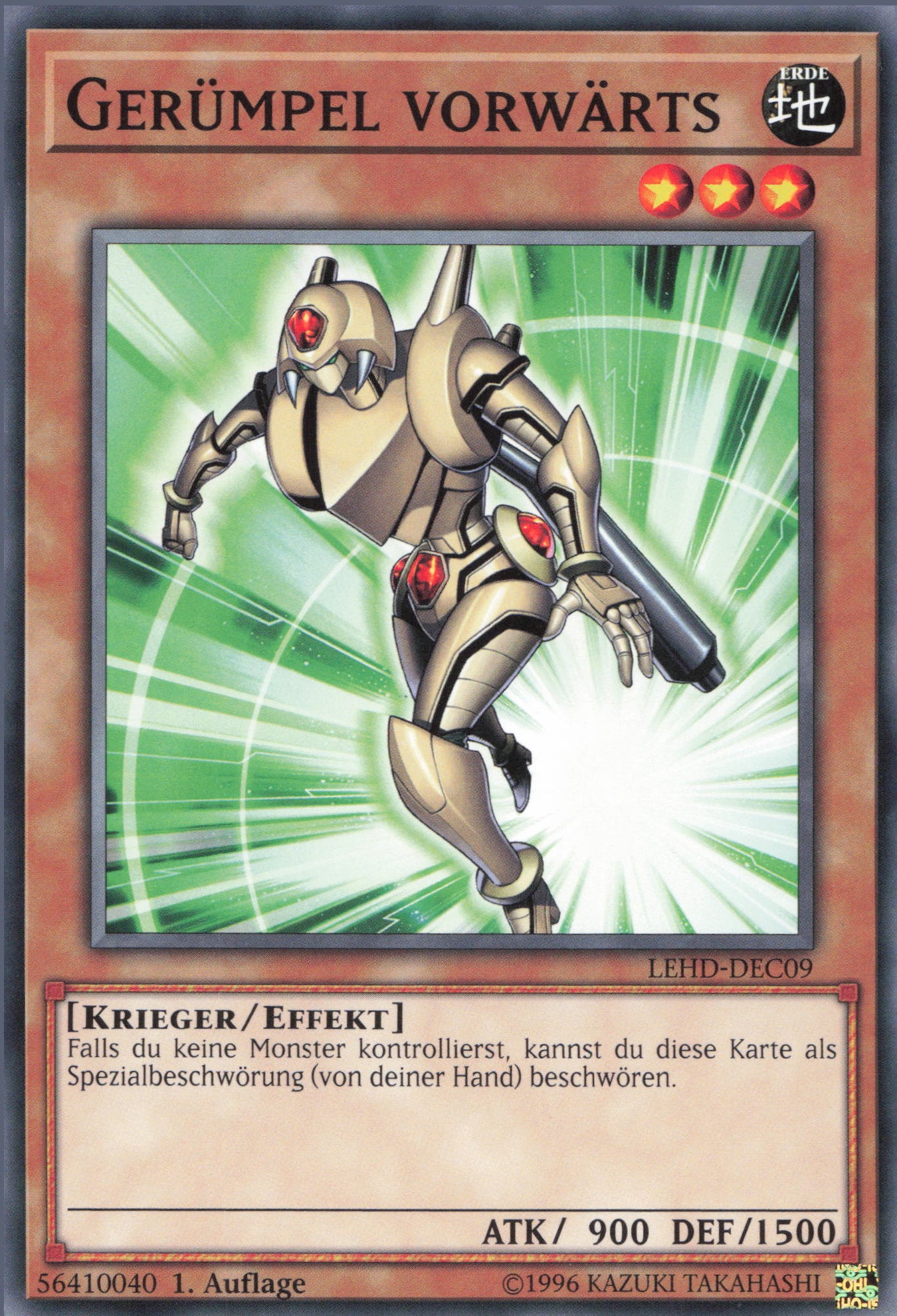 Yu-Gi-Oh! Gerümpel vorwärts