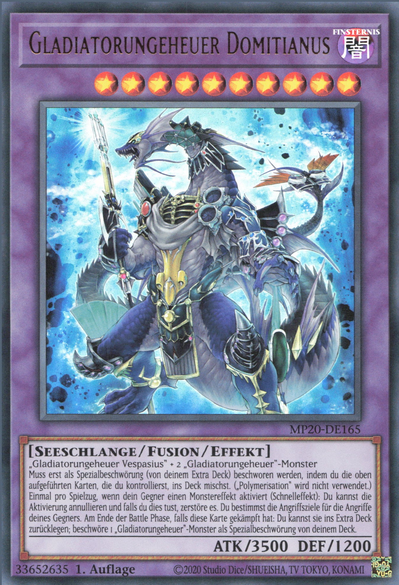 Yu-Gi-Oh! Gladiatorungeheuer Domitianus