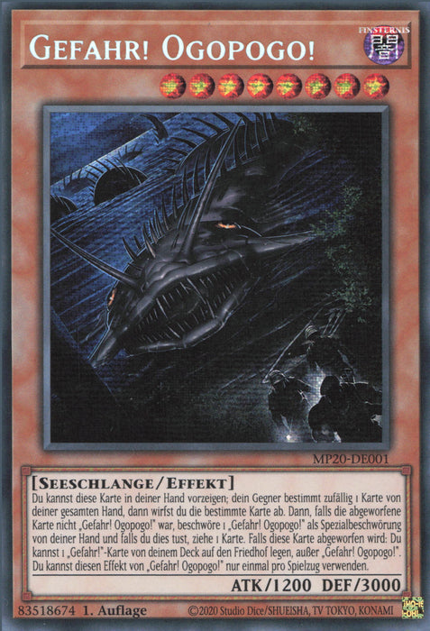 Gefahr! Ogopogo! MP20-DE001 Secret Rare